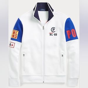 Polo Ralph Lauren CP-93 Sailing Double-Knit Track Jacket ,Rare SZ XL
